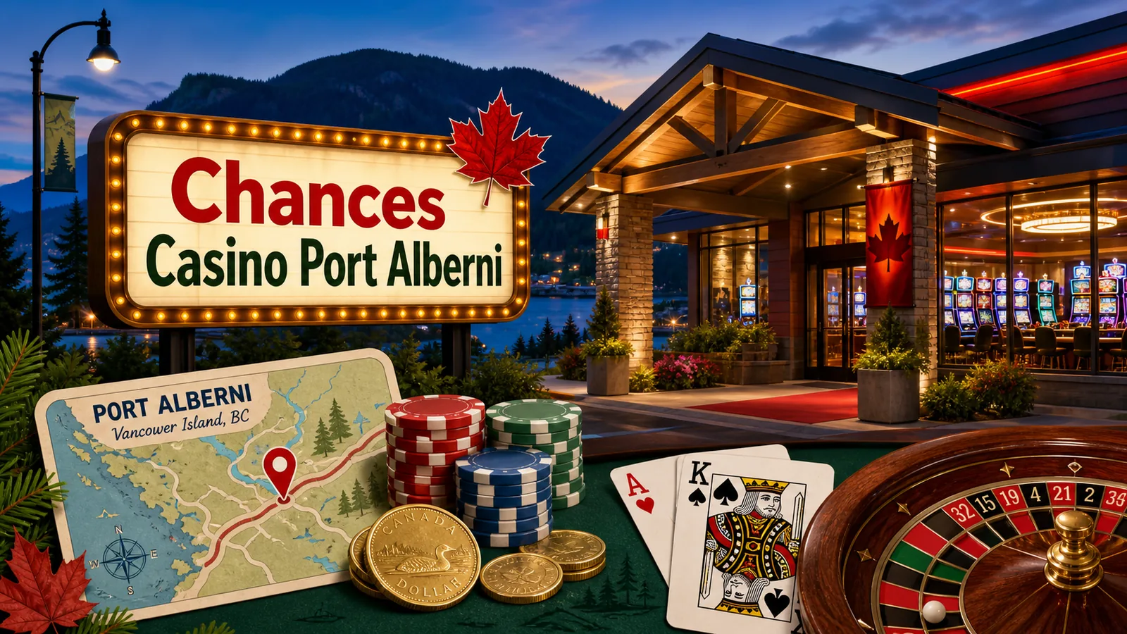 Chances Casino Port Alberni content banner