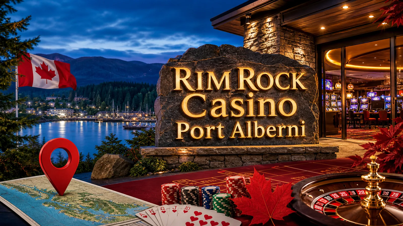 RimRock Casino Port Alberni content banner